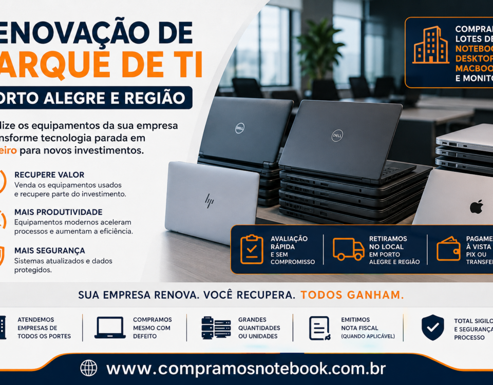 Renovação de Parque de TI em Porto Alegre: Como Trocar os Computadores da Sua Empresa com Segurança